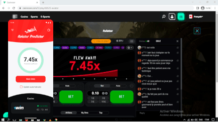 Aviator Predictor multiplier range screen